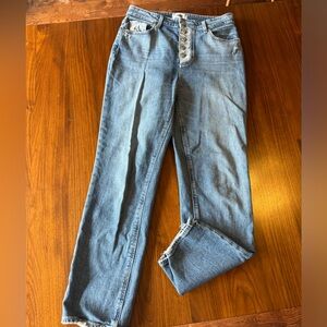 Paige Sarah Straight Ankle Jeans